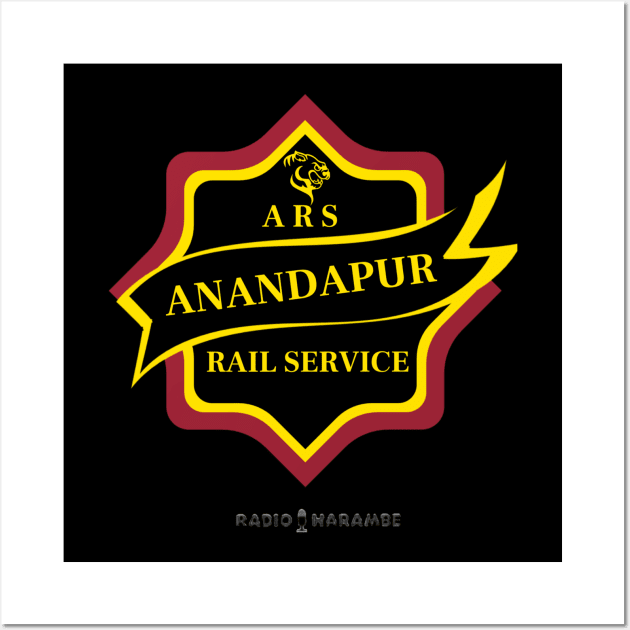 Anandapur Rail Service Wall Art by RadioHarambe